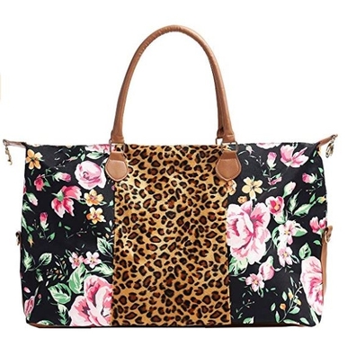 Floral Cheetah Bag bc1